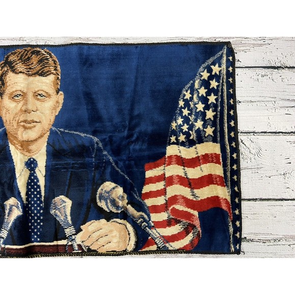 No Brand Wall Decor Vintage 96s John F Kennedy Tapestry Wall Rug